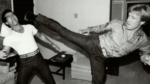 Chuck Norris has a mug of nails instead of coffee in the morning.