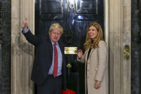 Carrie moved to Downing Street