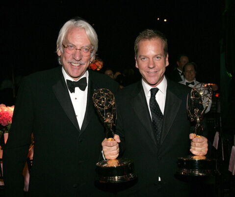 Donald Sutherland and Kiefer Sutherland