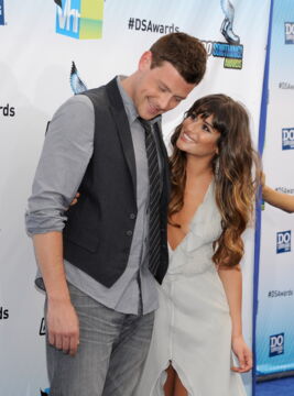 Lea Michele and Cory Monteith