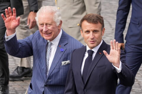 Emmanuel Macron in September 2023