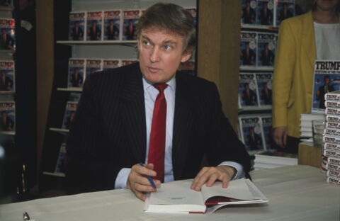 1990: Trump, the author