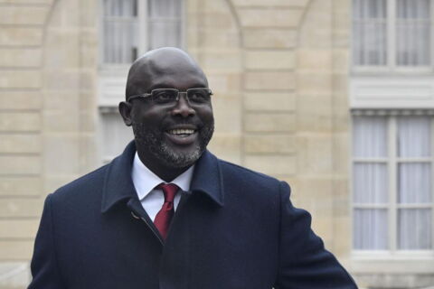 Weah is now a politician