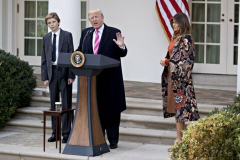 Helped his father's campaign