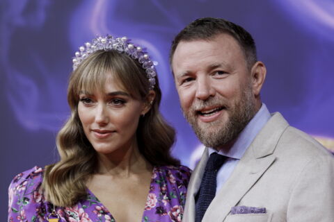 Jacqui Ainsley and Guy Ritchie