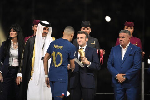 Emmanuel Macron in December 2022