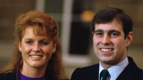 Sarah Ferguson and Prince Andrew's engagement
