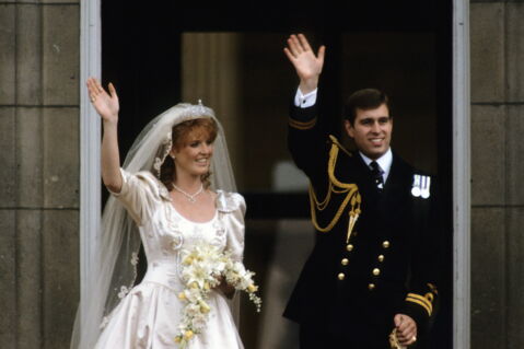 Sarah Ferguson and Prince Andrew's wedding