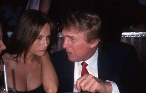 2002: Donald and Melania