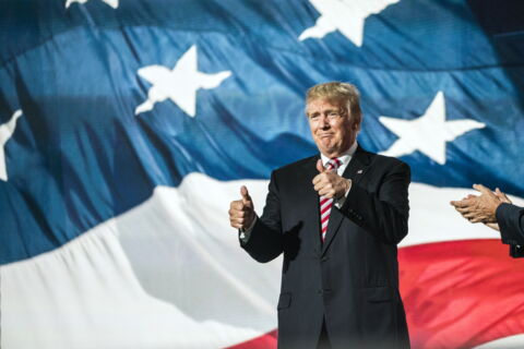 2016: Trump running for office