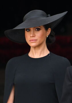 She attended the Queen's funeral in 2022