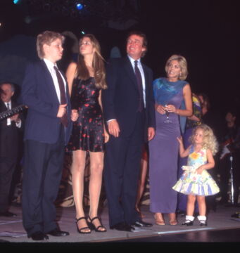 Late 1990s: Donald Trump and his children