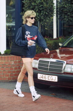 Princess Diana deserves full credit for making biker shorts trendy