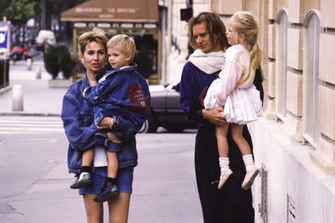 Sting, Trudie Styler and their kids