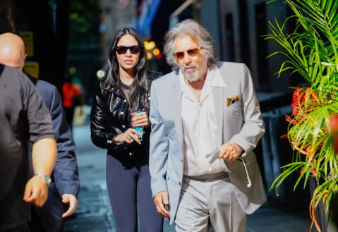 Al Pacino and Noor Alfallah