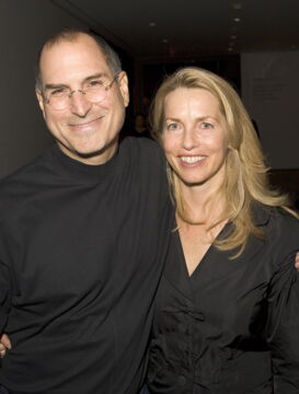 Steve Jobs and Laurene Powell
