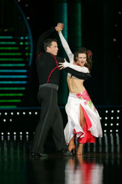 Darren Gough and Lilia Kopylova