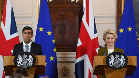 27 February 2023 – Prime Minister Rishi Sunak meets European Commission President Ursula von der Leyen for Brexit talks