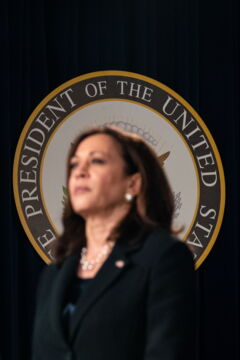 She could become the first female president of the US