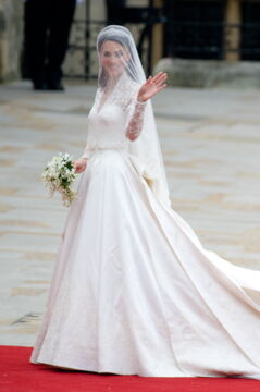 Kate Middleton's wedding dress had a hidden detail