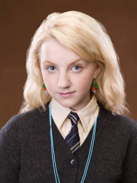 Luna Lovegood played by Evanna Lynch