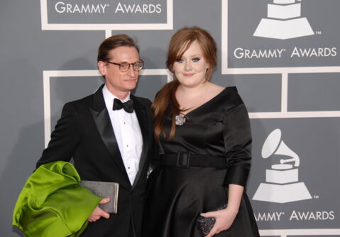 Adele attends the 51st Grmmys