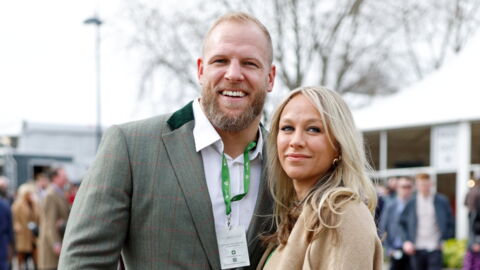 Chloe Madeley and James Haskell