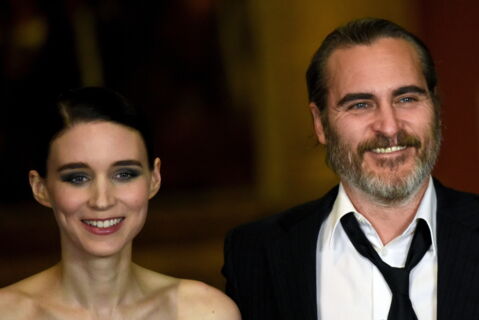Rooney Mara and Joaquin Phoenix
