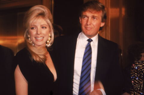 1991: Donald Trump and his ex-wife