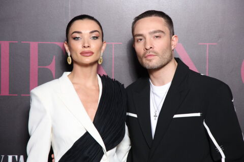 Ed Westwick and Amy Jackson