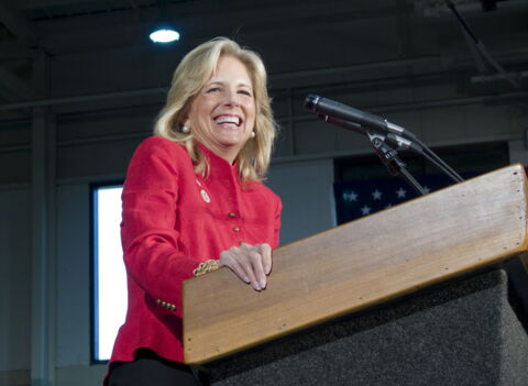 Dr. Jill Biden meets Joe Biden