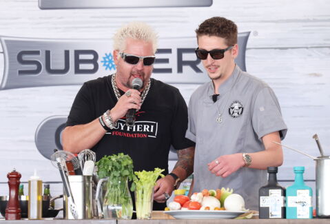 Guy Fieri and son Hunter Fieri