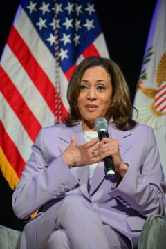 She married Doug Emhoff in 2014