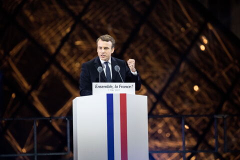 Emmanuel Macron in 2017