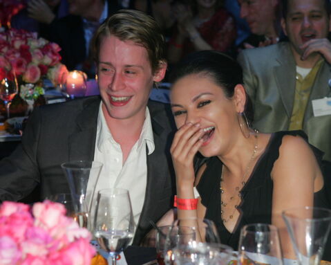 Mila Kunis and Macaulay Culkin