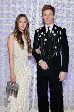 Eddie Redmayne and Hannah Bagshawe