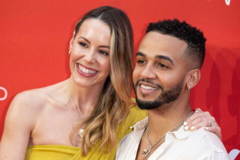 Aston Merrygold and Sarah Lou