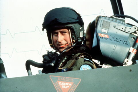 21. King Charles is grounded despite being a qualified pilot