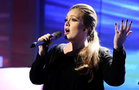 Adele performs on NBC News' Today show