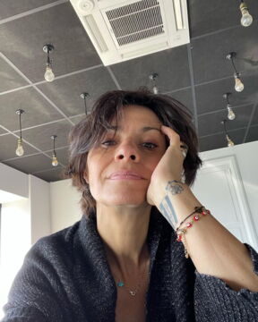 Gérard Depardieu & Hélène Bizot