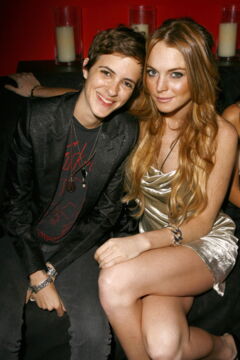 Lindsey Lohan and Samantha Ronson
