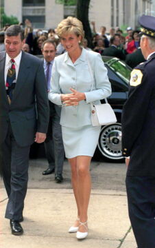Princess Diana certainly knew how to pull off a 2-piece dress suit