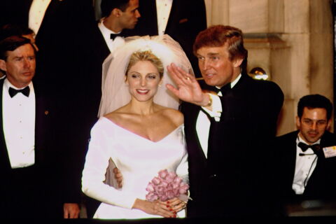 1993: Donald and Marla's wedding