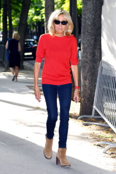 Brigitte Macron in 2018