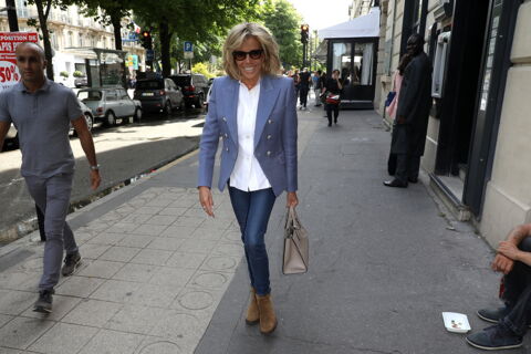 Brigitte Macron in 2018