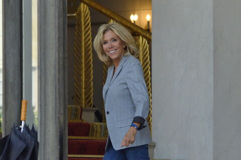 Brigitte Macron in July 2018