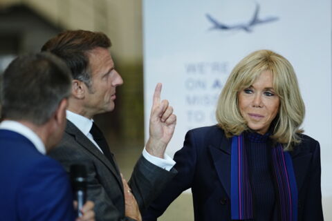 Brigitte and Emmanuel Macron in 2023