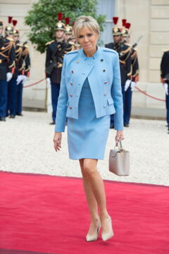 Brigitte Macron in 2017