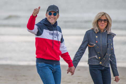 Brigitte and Emmanuel Macron in 2022