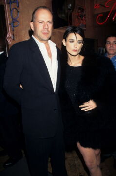 Bruce Willis and Demi Moore